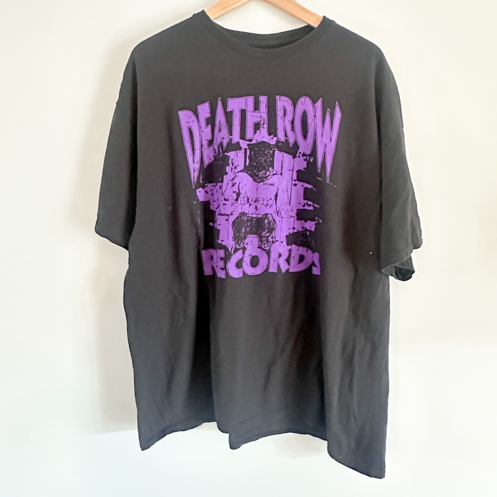 Death Row Records Men's Tshirt | Size XL